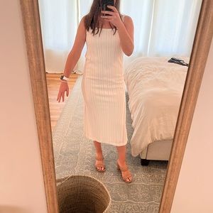 White ASOS dress